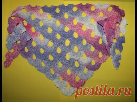 Strickanleitung Muscheltuch