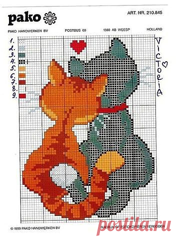 СХЕМА ВЫШИВКИ