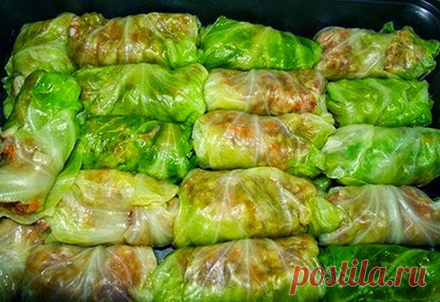 Рецепты: Голубцы из духовки