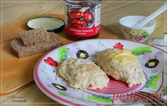 Куриные котлетки с творогом СД2