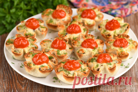 Оригинальные закуски в виде корзиночек, которые удивляют видом, вкусом и способом приготовления (3 варианта) | Совет да Еда | Дзен
