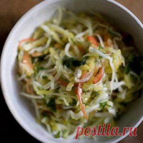 Салат из капусты, яблок, сладкого перца и семян подсолнечника рецепт – вегетарианская еда: салаты