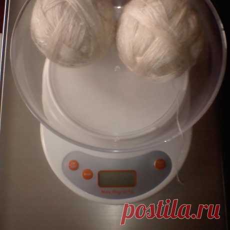 Пряжа. Готовая работа.