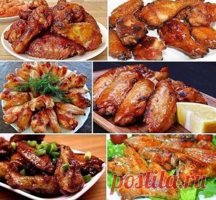 Куриные крылышки: 6 рецептов на любой вкус