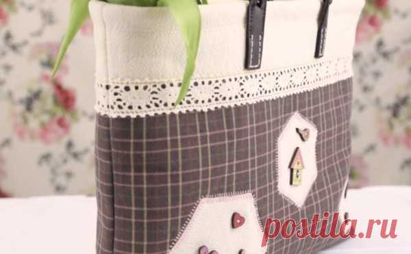 Сшить сумку своими руками из джинсы, хлопка