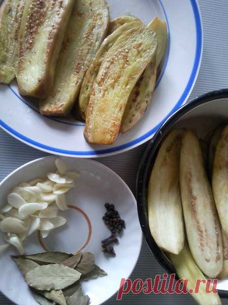 Вкусные маринованные баклажаны. Попробуйте сделать и этот рецепт у вас приживется!