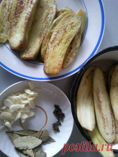 Вкусные маринованные баклажаны. Попробуйте сделать и этот рецепт у вас приживется!
