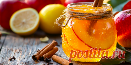 ЯБЛОЧНОЕ ЖЕЛЕ С КОРИЦЕЙ И ШАФРАНОМ