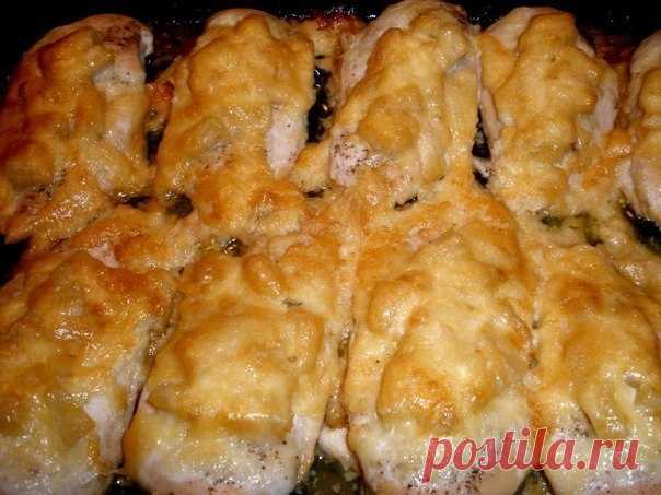 Куриные грудки с ананасом — Мегаздоров