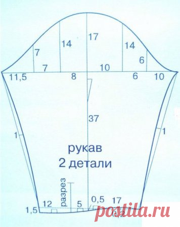 Выкройка блузки большого размера
