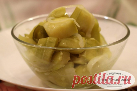 Маринованные кабачки | Домашняя кулинария