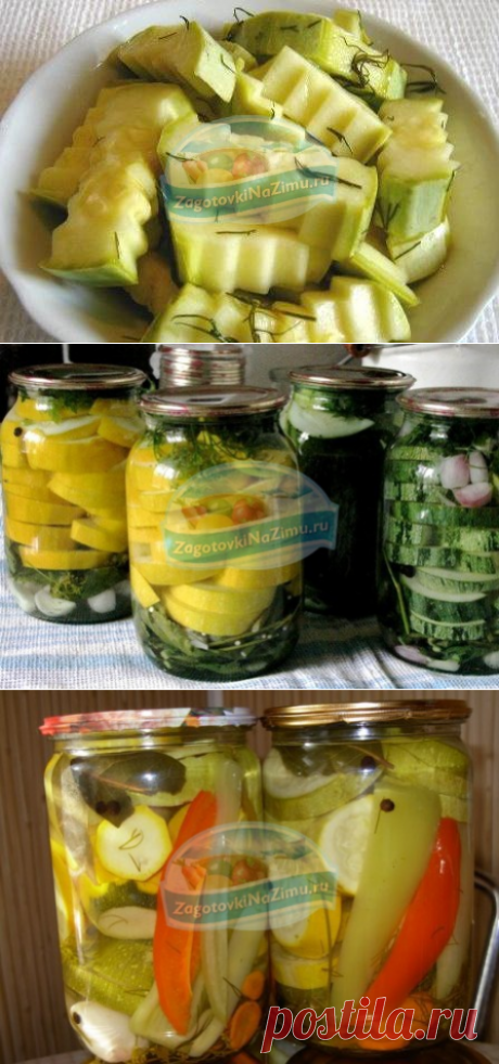 Маринованные кабачки на зиму: лучшие рецепты с фото