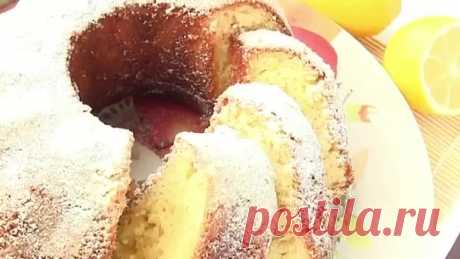 Кулинария от Добрыни! Лимонный кекс! Как приготовить лимонный кекс быстро!