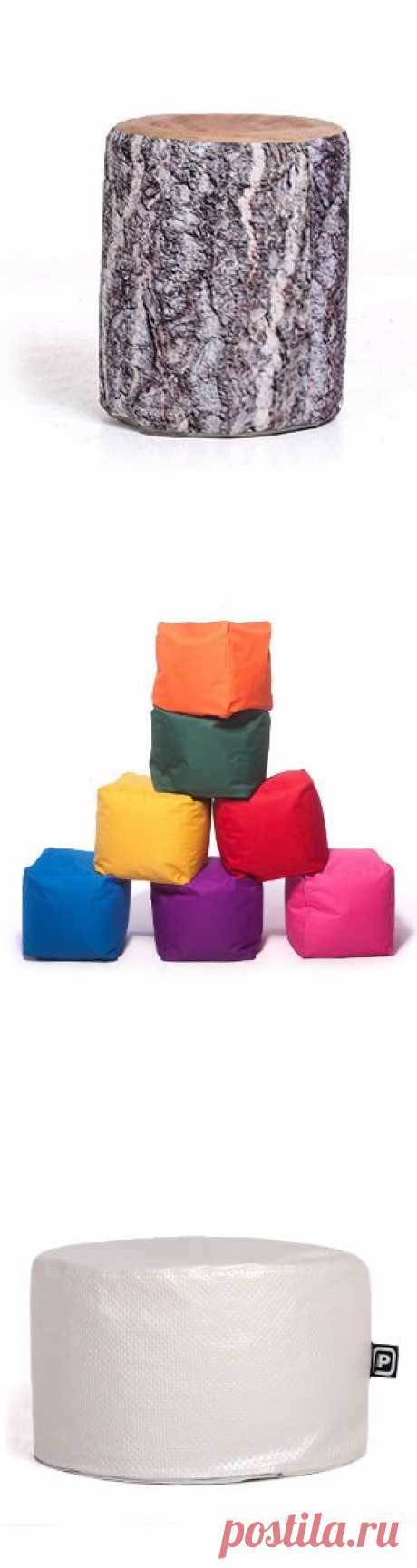 Пуфики кресла и пуфик груша в прихожую купить дешево в POPARADA