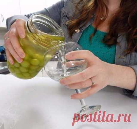 РЕЦЕПТ ЗАМОРОЖЕННОГО «ПЬЯНОГО ВИНОГРАДА»