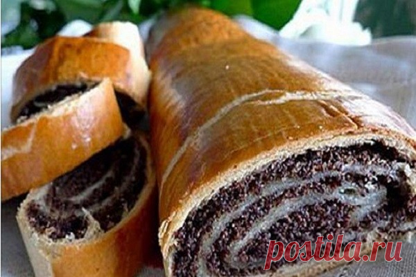 Вкуснейший венгерский рулет с маком — Домашняя кулинария