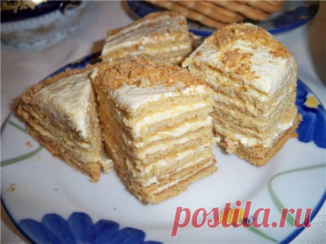Рецепт: Торт «Дамский каприз» на RussianFood.com
