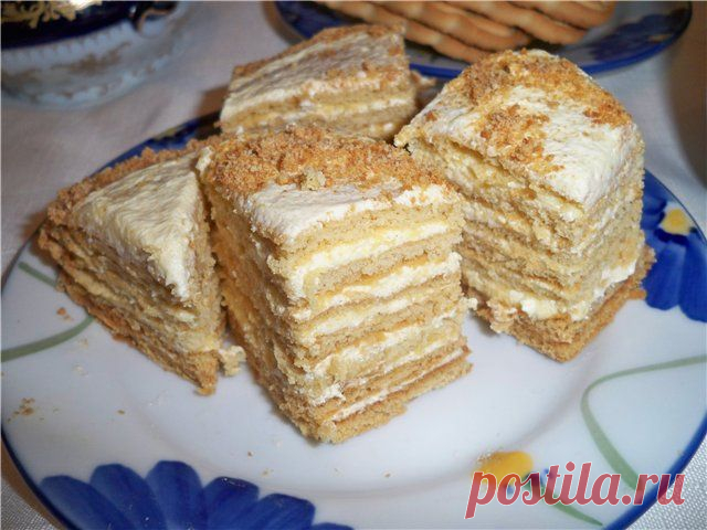 Рецепт: Торт «Дамский каприз» на RussianFood.com