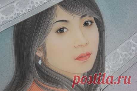 Тоненькая как тростник одинокая нимфа... liu bolin