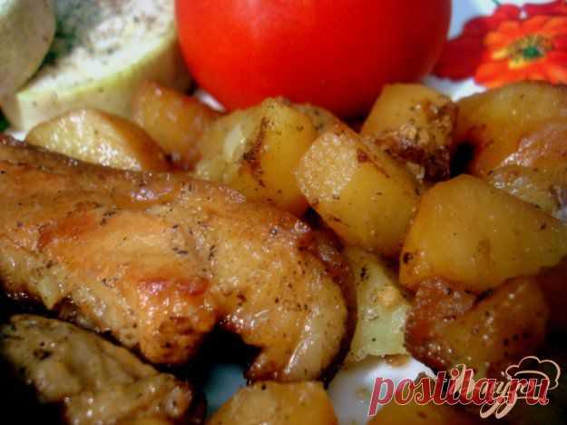 Рёбрышки с картошкой в мультиварке