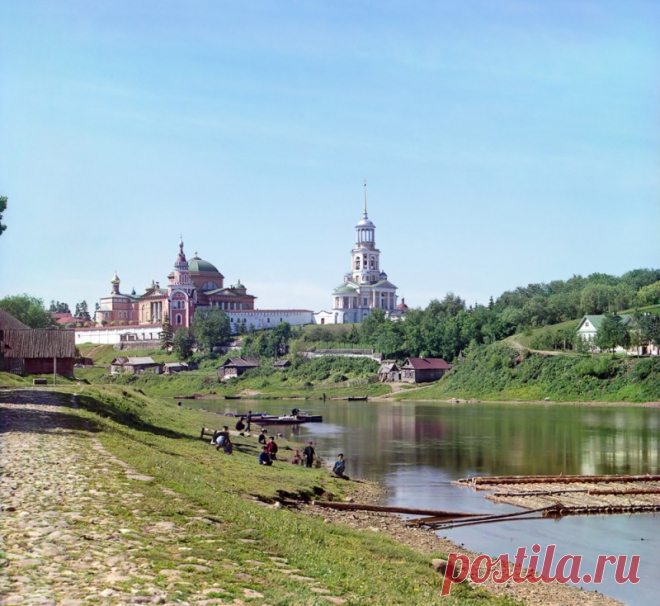 Новоторжский Борисоглебский монастырь и панорамы Торжка
