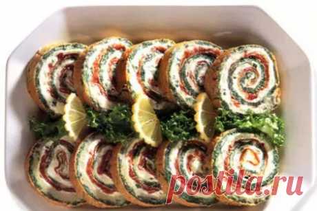 Рулет из лосося по-фински