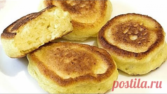 Сытный-быстрый завтрак,ТВОРОЖНЫЕ ОЛАДЬИ/Curd fritters.
