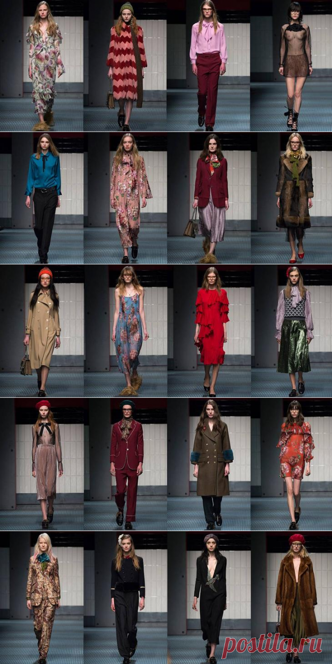 Алессандро Микеле и его первая коллекция GUCCI осень/зима 2015-2016