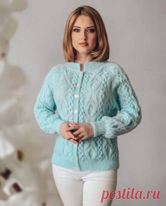 Схема узора для жакета