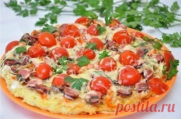 Вкуснятина! Картофельная пицца на сковороде | Вкусные рецепты