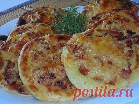 Картофельные ватрушки. - Самые вкусные рецепты