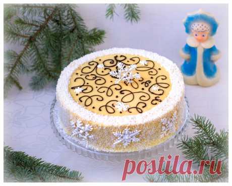 Слоеный торт с заварным кремом пошаговый рецепт с фотографиями