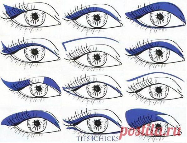 Рисуем стрелки для разных видов глаз | thePO.ST