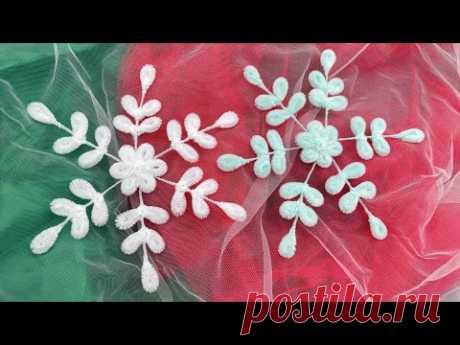 ABC TV | How To Make Snowflake With Pipe Cleaner - Craft Tutorial