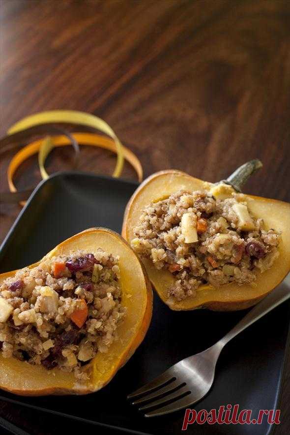 Тыква на пару с клюквой и грецкими орехами | EverydayMe Russia
