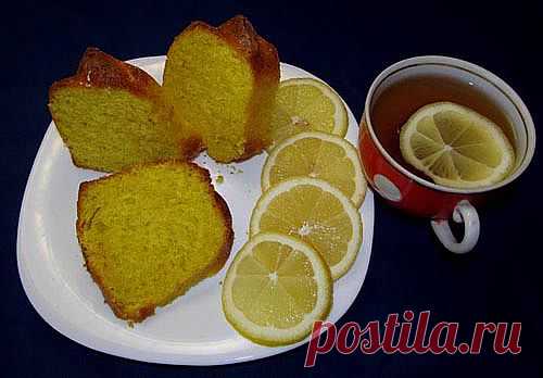 Лимонный кекс - рецепт с фото и отзывами / Меню недели