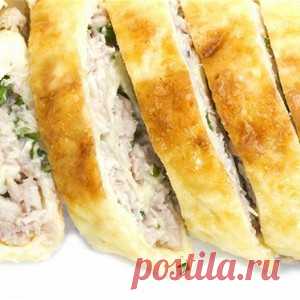 Рулет из лаваша с курицей и сыром рецепт – закуски. &#171;Афиша-Еда&#187;