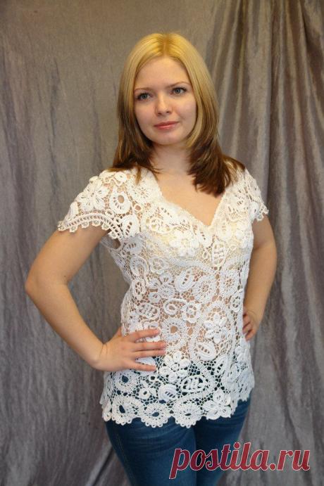 "Крючок-Самовяз" вдохновение ирландским кружевом