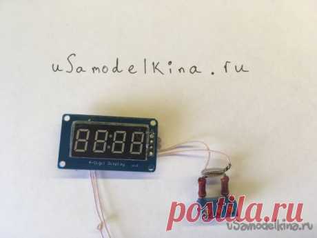Автомобильный вольтметр на Arduino