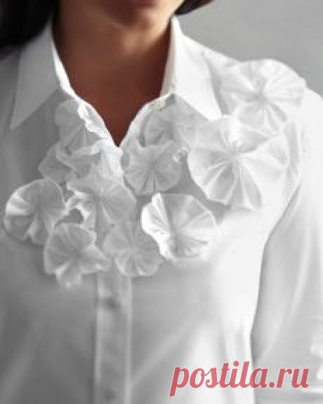 ❀ Переделки блузок.