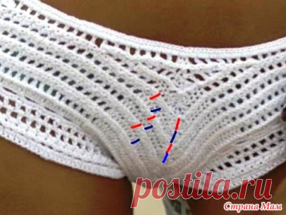 .. Сексуальный купальник, нужен совет? - Все в ажуре... (вязание крючком) - Страна Мам