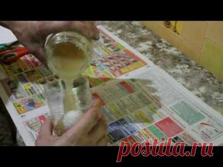 Изготовление формы из желатина и глицерина для литья искусственного камня