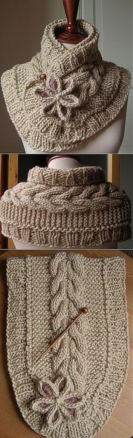 Шарф, очень красивый с описанием..