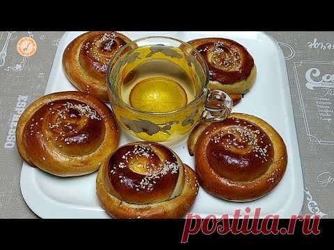 Воздушные булочки с маком