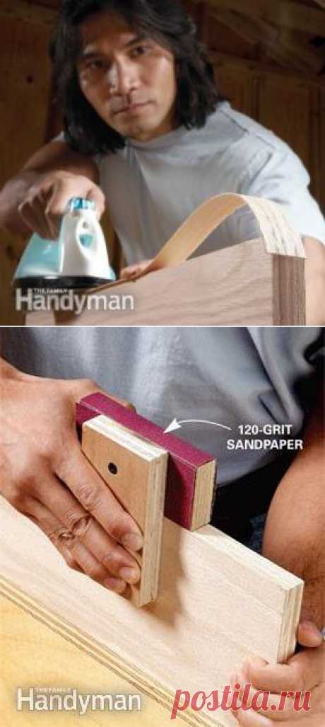 Кромкооблицовочные С Железо-Шпон Окантовкой - Статья: The Family Handyman