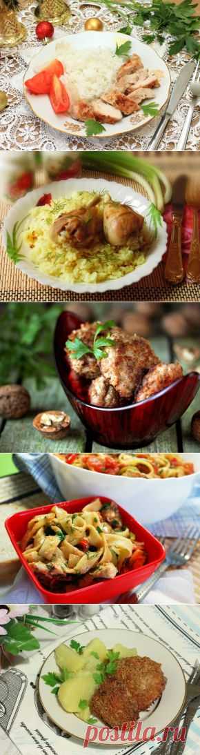 Вкусные рецепты блюд из мяса домашней и дикой птицы: курицы, индейки, утки, гуся.