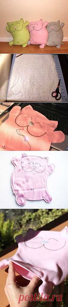 (3) Подушка кот своими руками для малышей | My Milady | Sew great