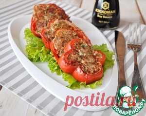 Фаршированные кольца перца - кулинарный рецепт