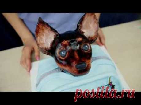3д торт "Сумочка с собачкой" / 3D cake "Handbag dog" - Я - ТОРТодел!