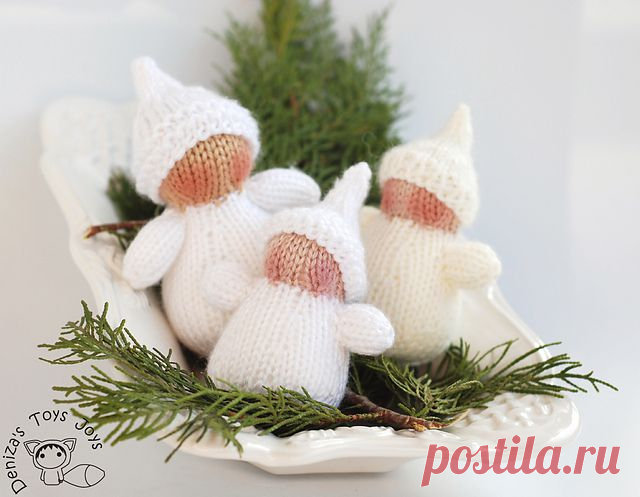 Ангелы и Гномы... Белое Рождество....